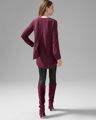 Long Sleeve V-Neck Tunic