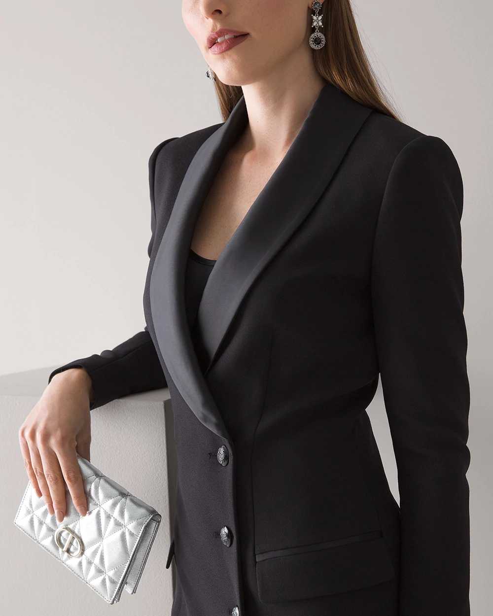 White house black market tuxedo dress 2025