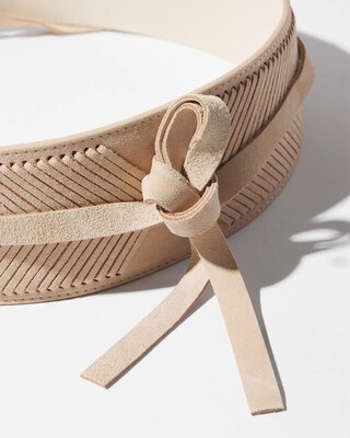 Whip-Stitch Tie Obi Belt