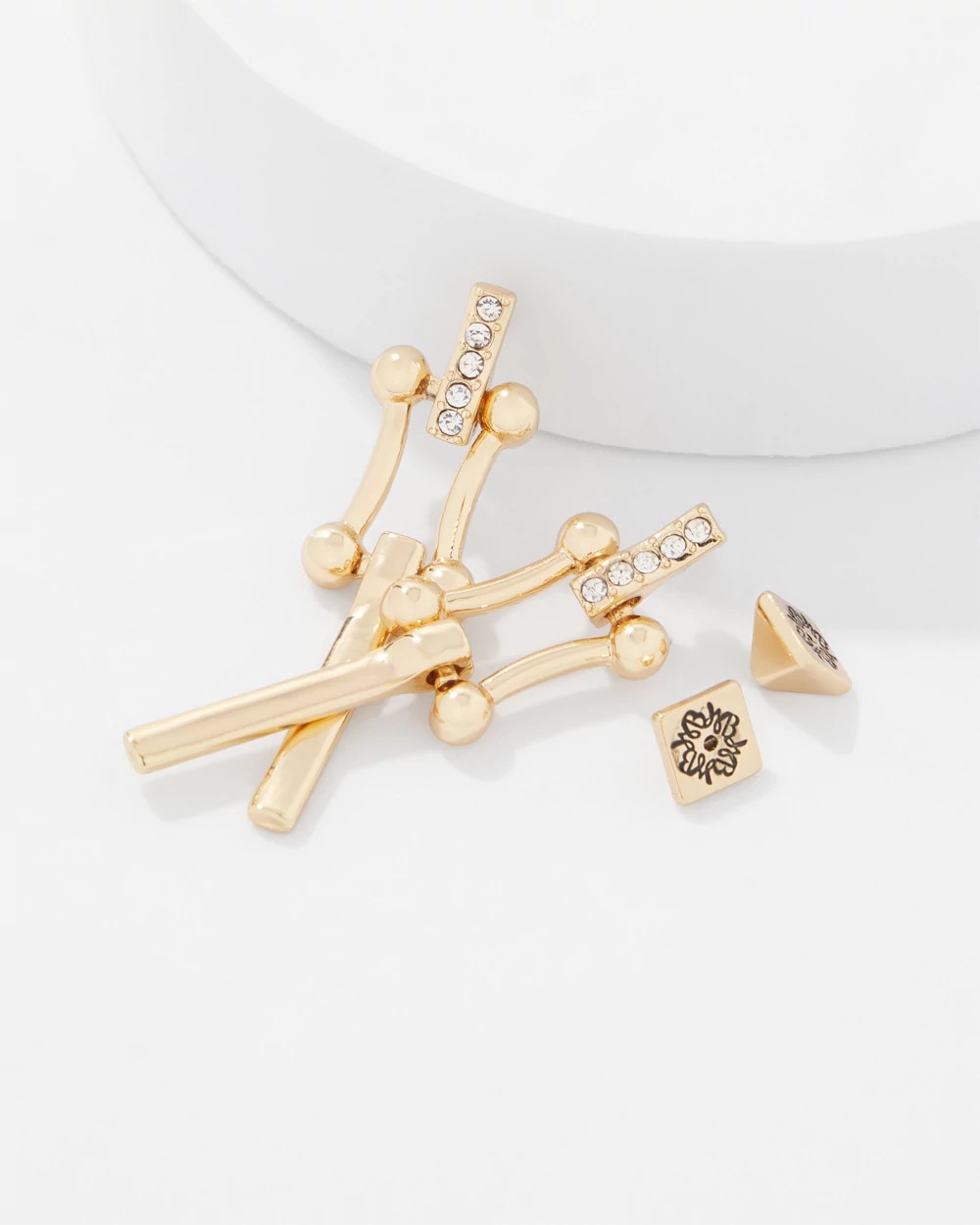 Pavé Links Earrings