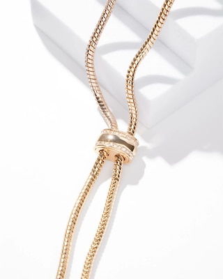 Gold Snake Chain Necklace