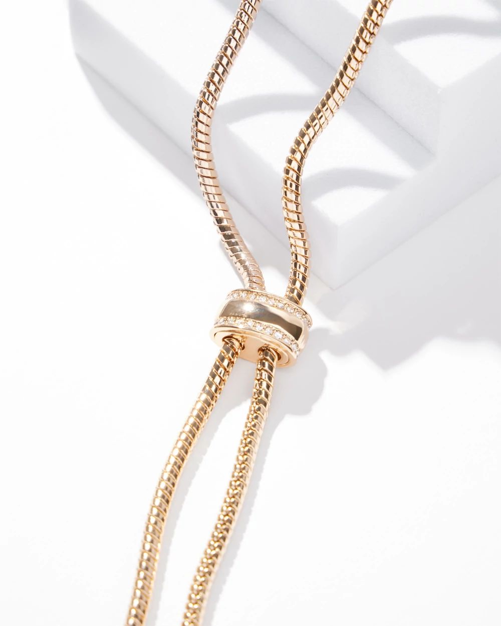Gold Snake Chain Necklace