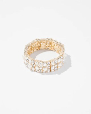 Mixed Media Stretch Bracelet