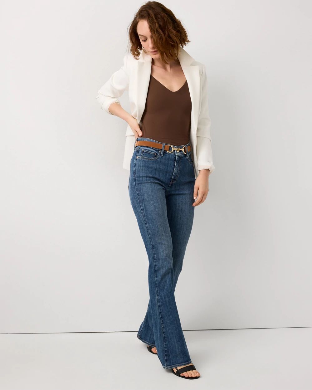 WHBM FORME™ All Ways Stretch V-Neck Cami click to view larger image.