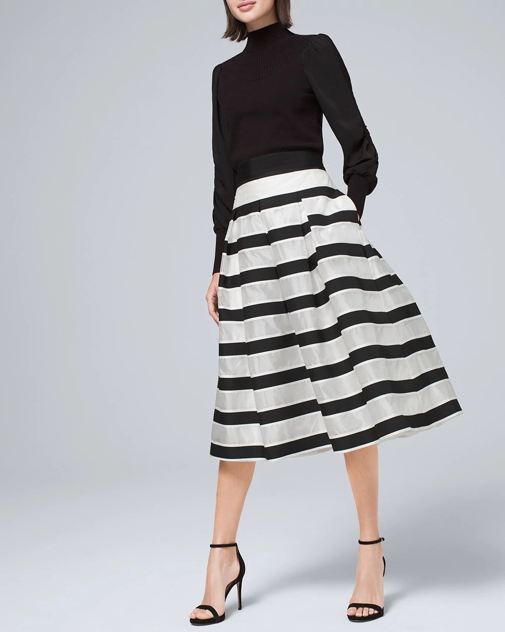 Stripe Full Skirt
