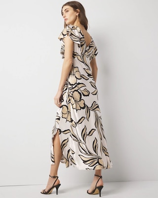 Satin Slip Maxi Dress click to view larger image.