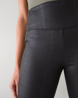 Textured Vegan Suede WHBM Runway Leggings