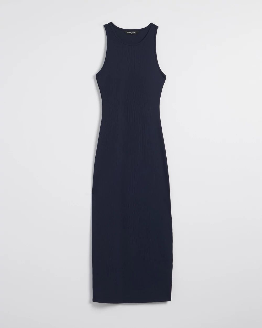 WHBM® FORME Rib Sleeveless Midi Dress