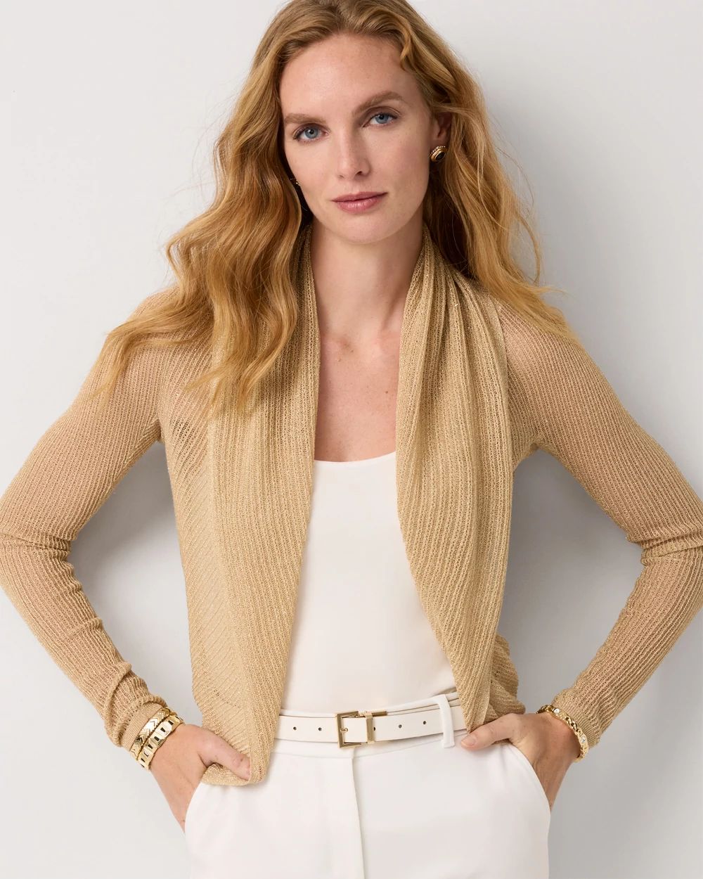 Ribbed Sweater Shrug