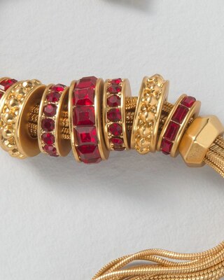Red Rings Magnetic Bracelet