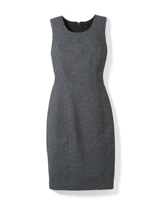 Sleeveless Knit Sheath Dress
