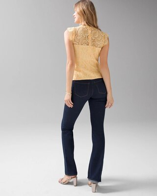 Sleeveless Lace Top