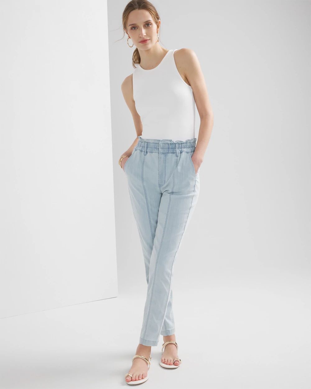 Extra High-Rise Tapered Ankle Jean click to view larger image.