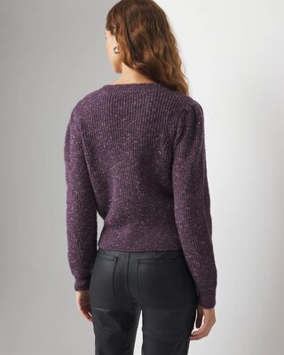 Jewel Button Cardigan Sweater click to view larger image.