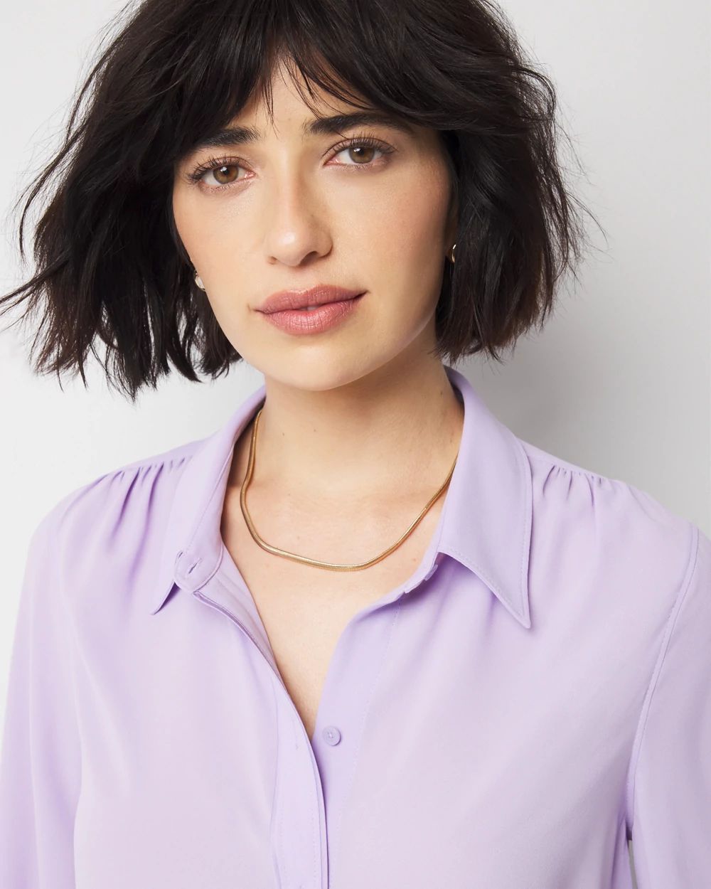 Soft Shirt with Piping