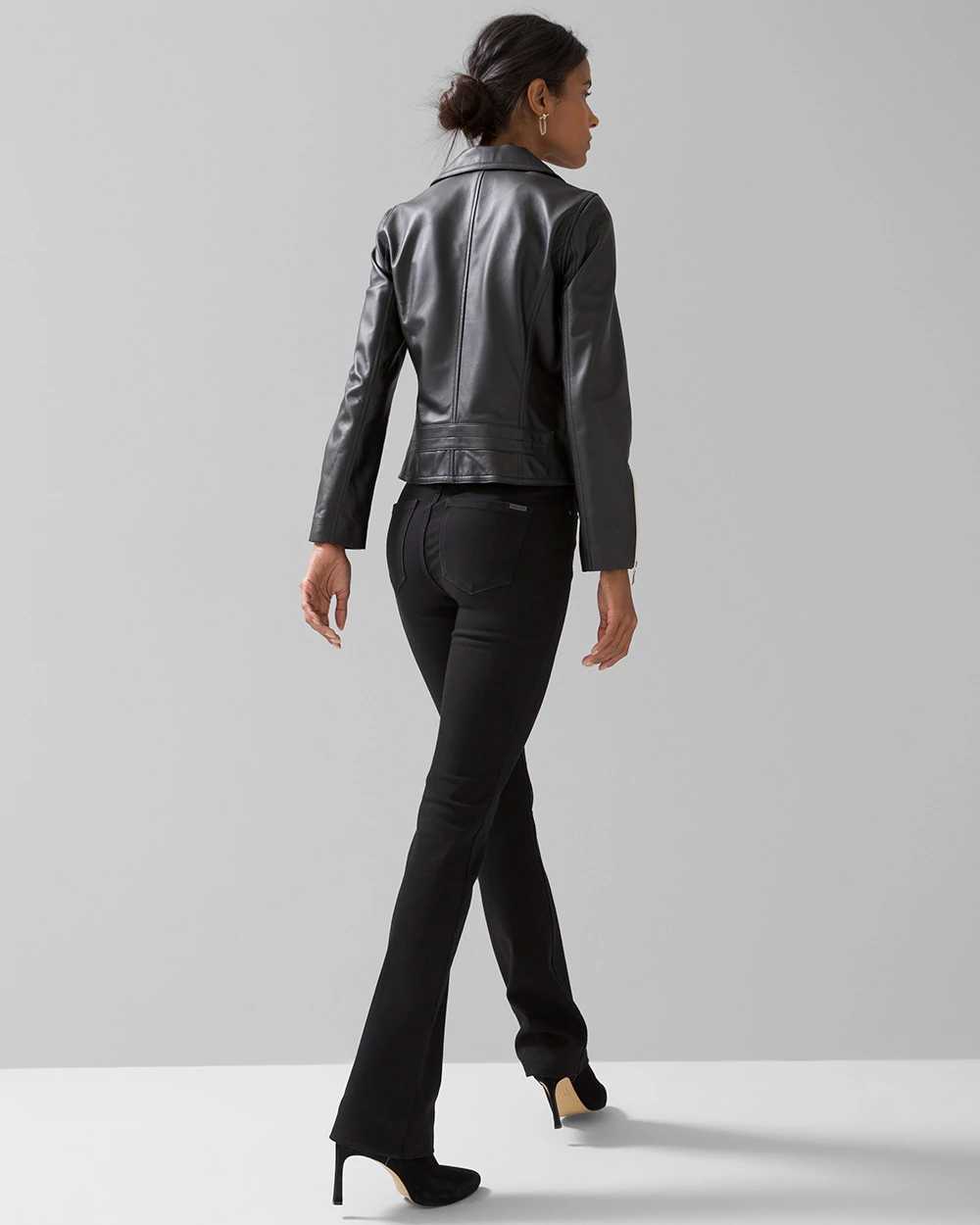 Leather Moto Jacket White House Black Market