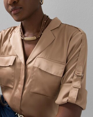 Soft Shirt with Adjustable Sleeves