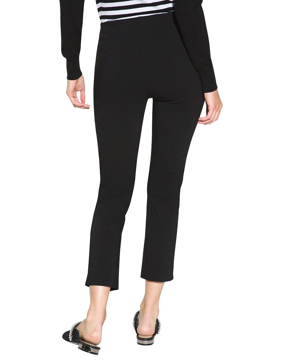 Outlet WHBM Pull-On Crop Pants