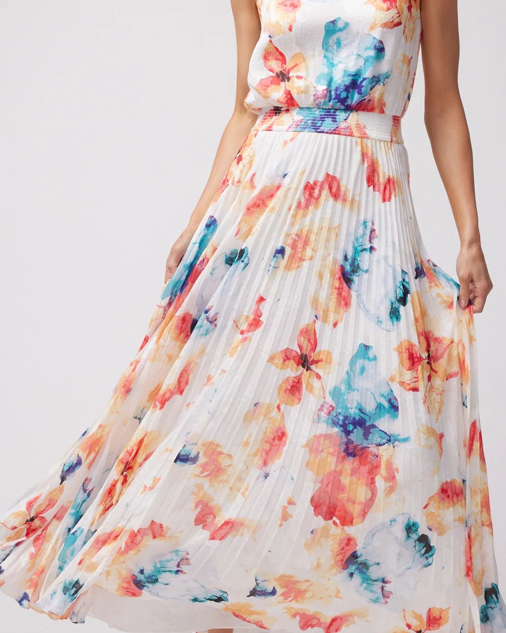 Braided Halter Maxi Dress