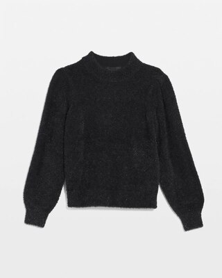 Tinsel Trim Sweater click to view larger image.