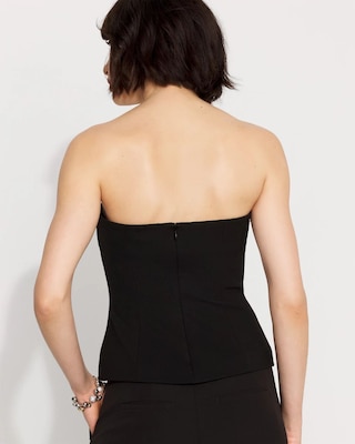 Floral Applique Ponte Bustier click to view larger image.