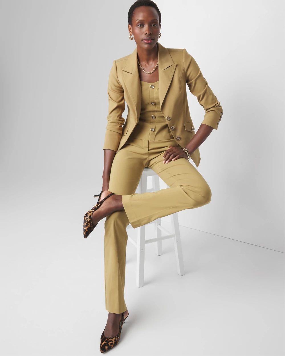 Petite 3-Button Jacket