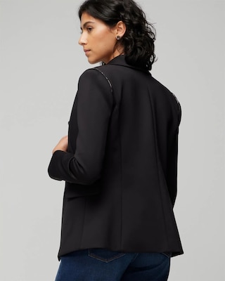 WHBM® Petite Embellished Studio Blazer click to view larger image.