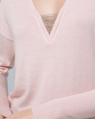 Ball Chain V-Neck Tunic