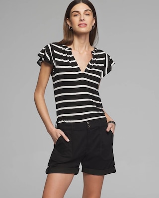 Outlet WHBM Utility Shorts