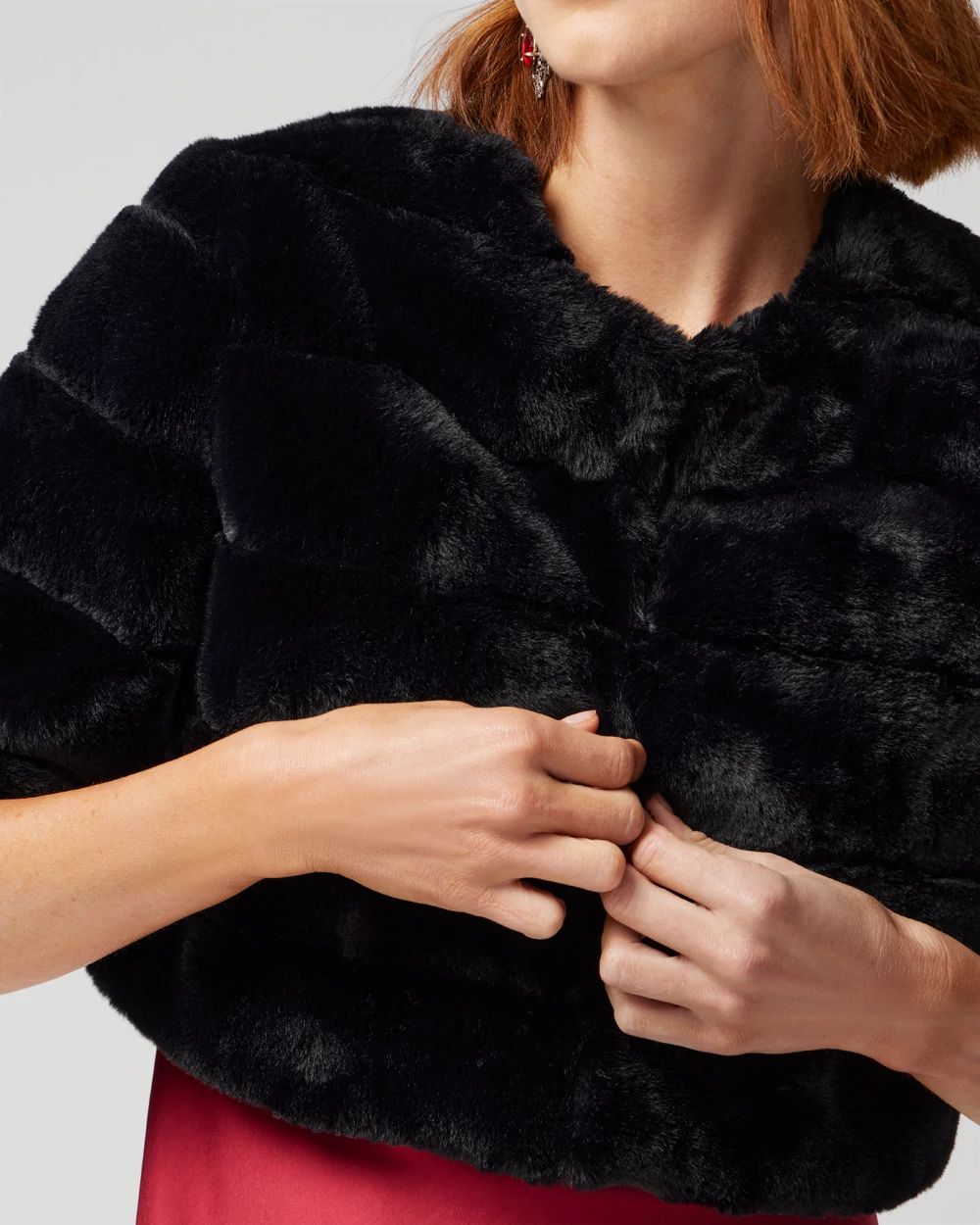 Faux Fur Bolero