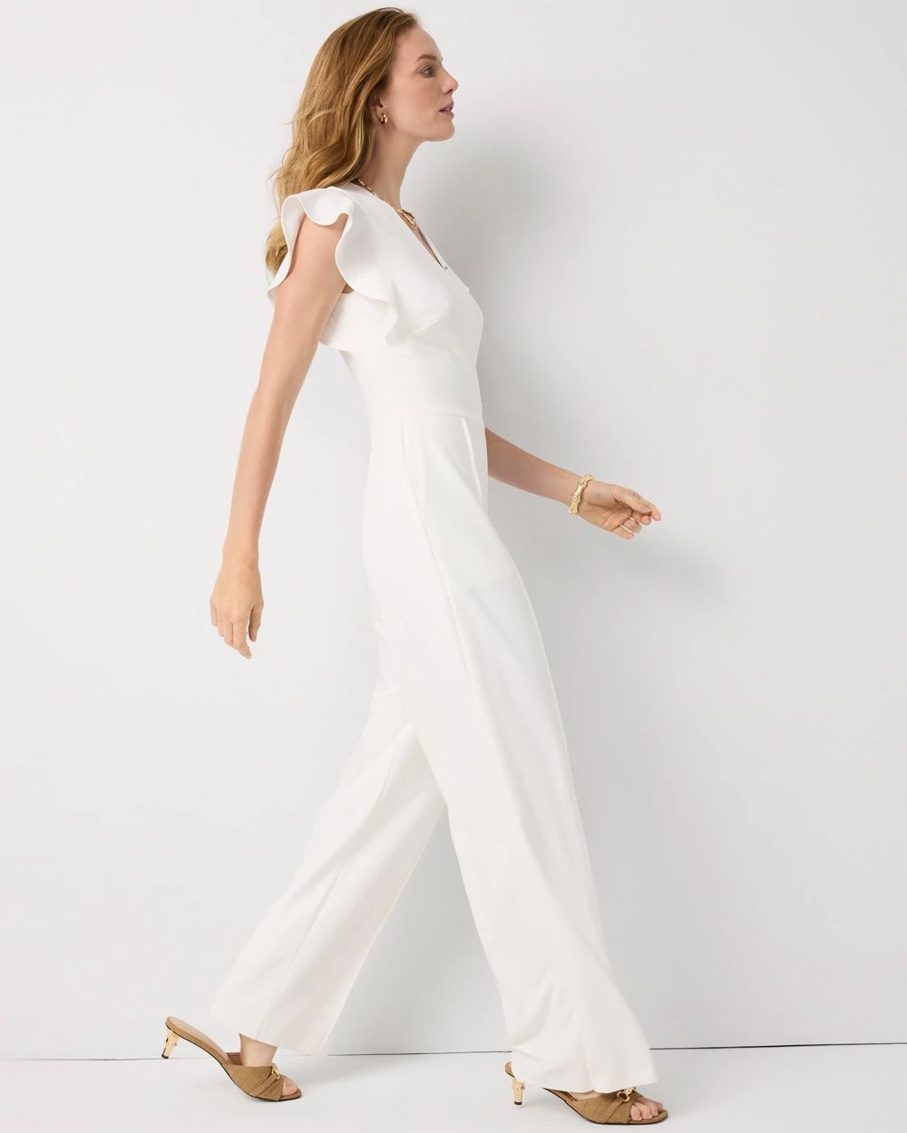 Knit Crepe Jumpsuit