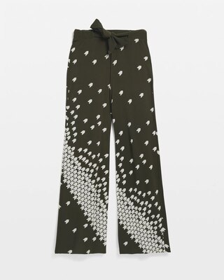 Matte Jersey Wide-Leg Pants