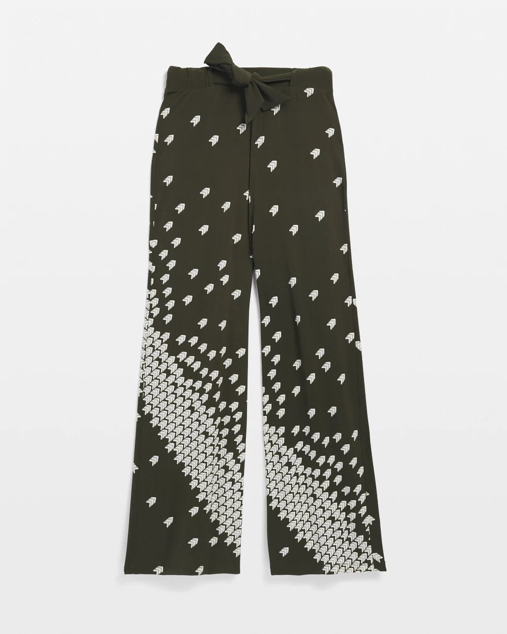 Matte Jersey Wide-Leg Pants