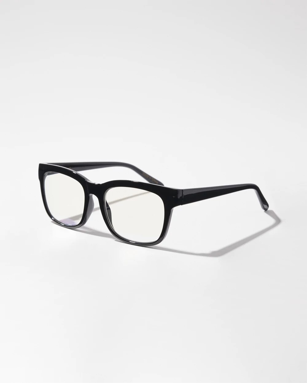 Black Rectangular Reading Glasses - image 2