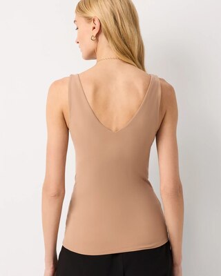 WHBM FORME™ All Ways Stretch Dual Neck Tank click to view larger image.