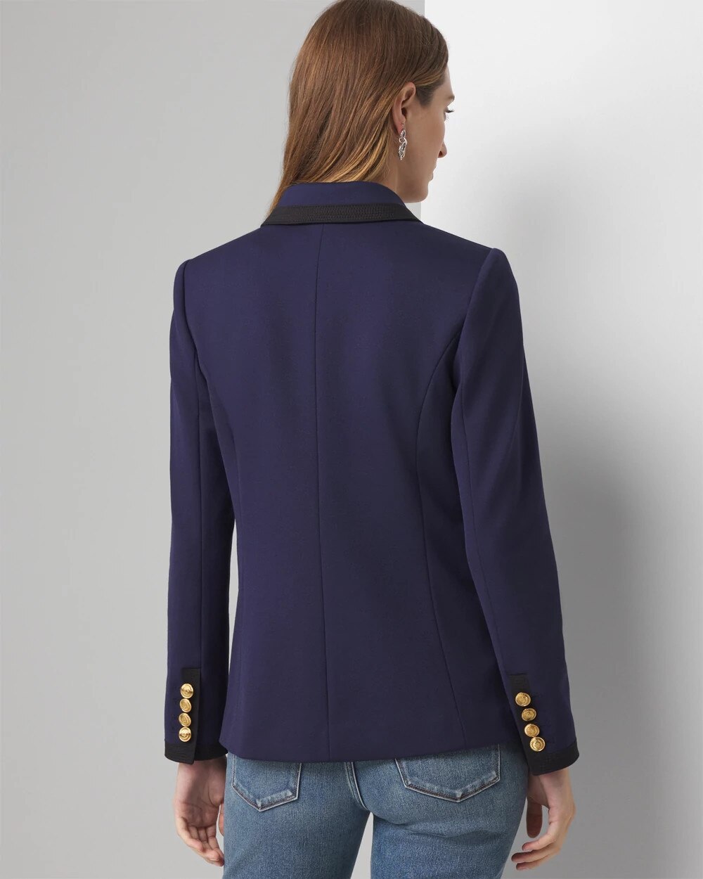 Colorblocked Studio Blazer - image 4