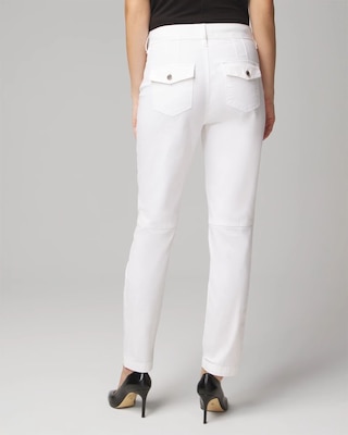 Curvy High-Rise Pret-A-Jet Slim Ankle Pants click to view larger image.
