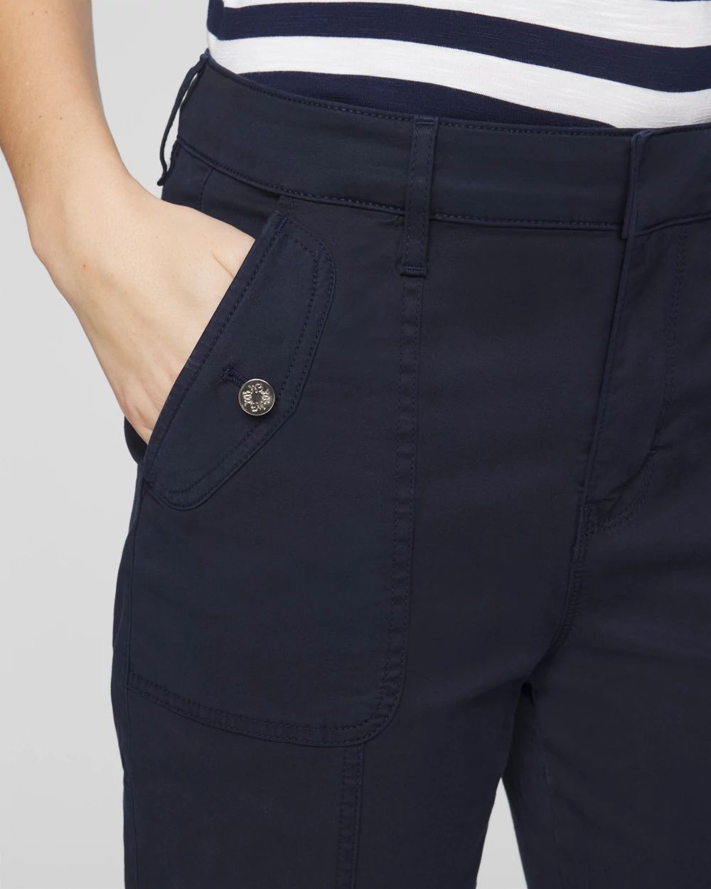High-Rise Pret-A-Jet Slim Ankle Pants