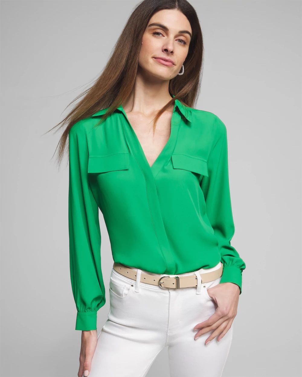 Outlet WHBM Utility Shirt