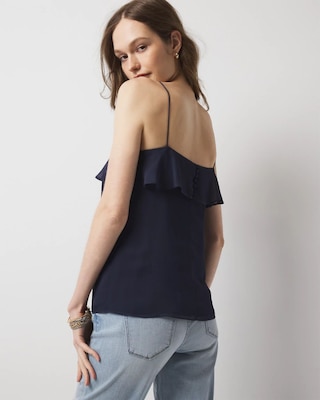 Chiffon Ruffle Camisole click to view larger image.
