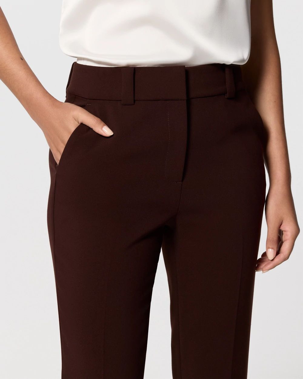 Luxe Stretch High-Rise Blake Slim Boot Pant click to view larger image.