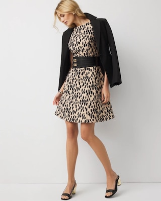 Jacquard Mini Dress click to view larger image.