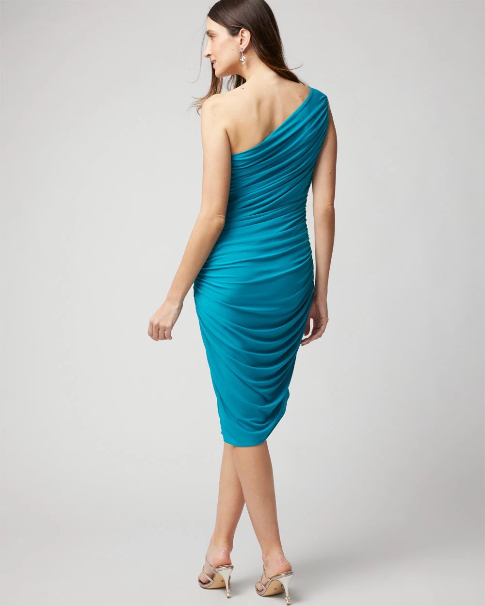 One-Shoulder Asymmetrical Dress