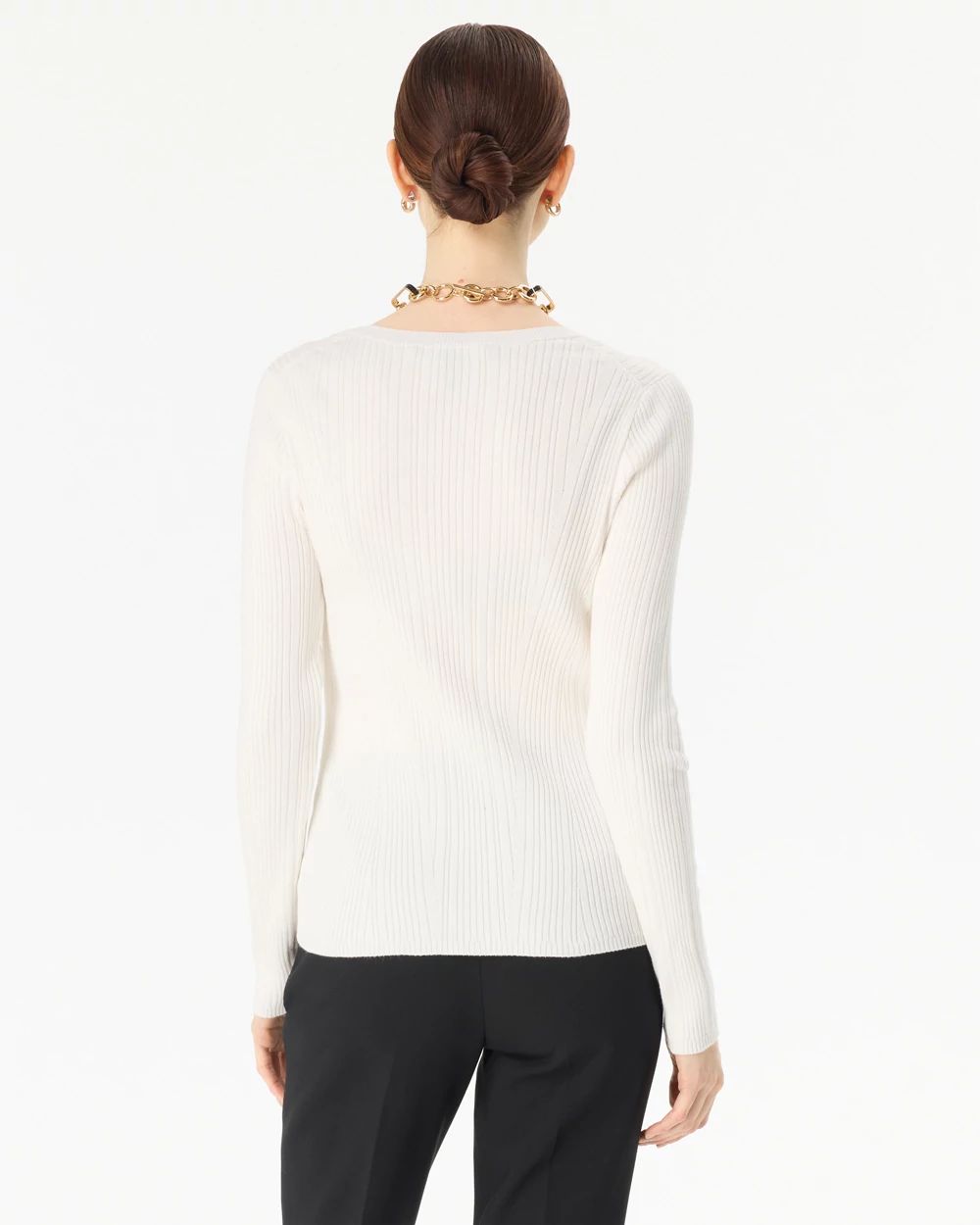 Long Sleeve Crewneck Pullover click to view larger image.