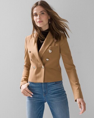 WHBM® Studio Cropped Blazer