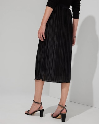 Outlet WHBM Pleated Drama Midi Skirt