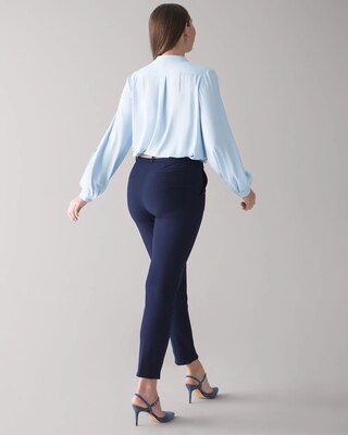 WHBM® Elle Slim Ankle Comfort Stretch Pants click to view larger image.