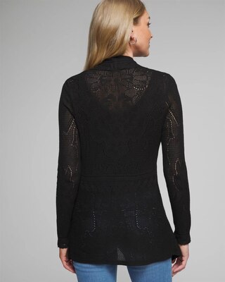 Outlet WHBM Pointelle Fly Away Cardigan