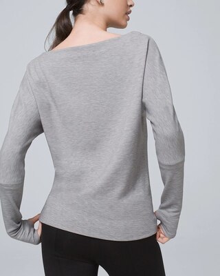 WHBM WKND Banded Pullover