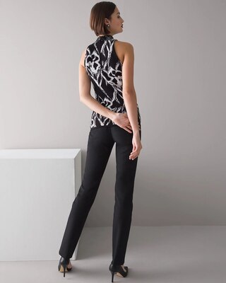 Beaded Brushed Halter Top